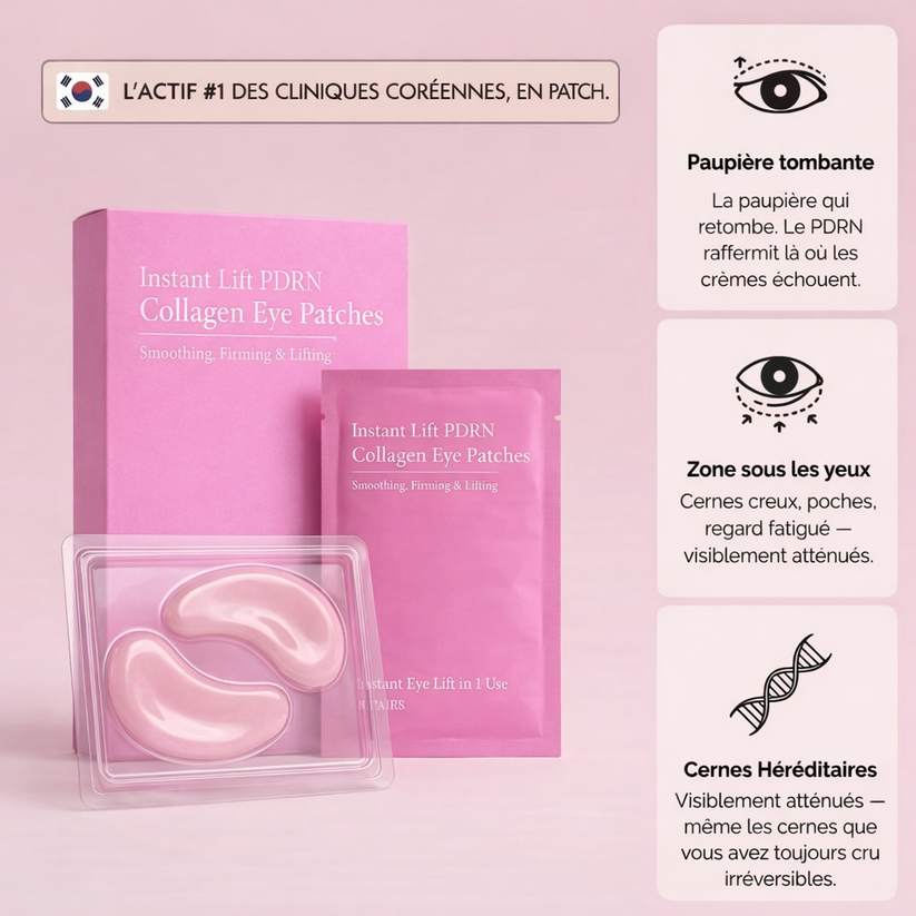 Patchs Yeux Instant Lift PDRN & Collagène